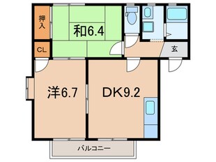 ウエダポピンズの物件間取画像